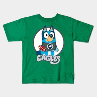 Bluey Eagles Kids T-Shirt